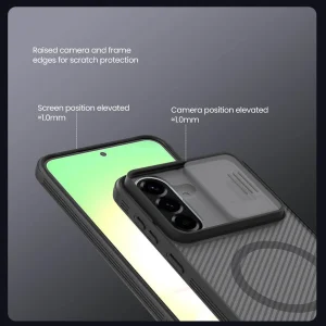 کاور اپیکوی مدل NillSkin Camshield Pro Mag Clear مناسب برای گوشی موبایل سامسونگ Galaxy A57