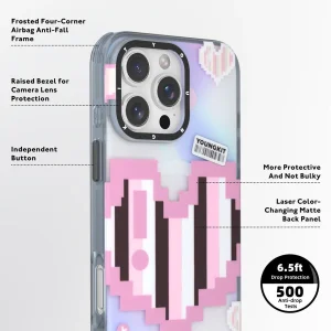کاور یانگ کیت مدل Pixel Heartbeat مناسب برای گوشی موبایل اپل iphone 16pro