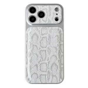 کاور طرح پوست مدل leoma lux مناسب برای گوشی موبایل اپل iphone 17 pro maxs