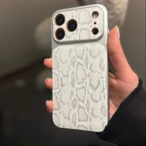 کاور طرح پوست مدل leoma lux مناسب برای گوشی موبایل اپل iphone 17 pro maxs