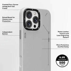 کاور یانگ کیت مدل Simple Matte Lether مناسب برای گوشی موبایل اپل iphone 16promax