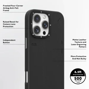 کاور یانگ کیت مدل Simple Matte Lether مناسب برای گوشی موبایل اپل iphone 16promax