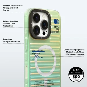 کاور یانگ کیت مدل 02-Color-Changing Luggage  مناسب برای گوشی موبایل اپل iphone 16pro