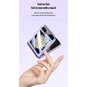 کاور اپیکوی مدل Xundd Electroplated مناسب برای گوشی موبایل سامسونگ Galaxy Z Flip 5