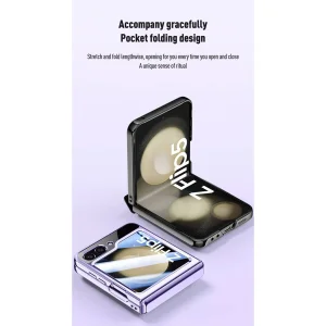 کاور اپیکوی مدل Xundd Electroplated مناسب برای گوشی موبایل سامسونگ Galaxy Z Flip 5