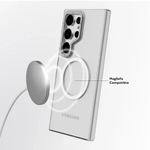 کاور یانگ کیت مدل Crystal Magnetic Series مناسب برای گوشی موبایل سامسونگ Galaxy S25 Ultra
