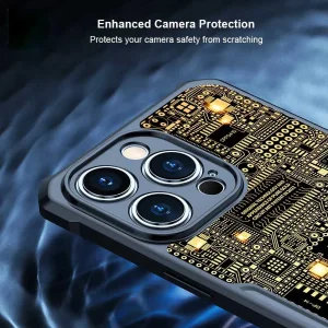 کاور اپیکوی مدل Xundd Gold مناسب برای گوشی موبایل اپل iPhone 14 Pro Max