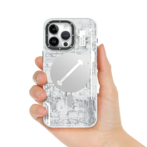 کاور یانگ کیت مدل Futuristic Circuit مناسب برای گوشی موبایل اپل iphone 15 pro max