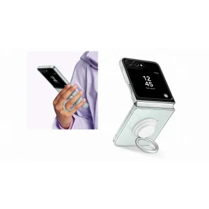 کاور سامسونگ مدل EF-XF73KKTEGGB مناسب برای گوشی موبایل سامسونگ Galaxy Z Flip5 به همراه شارژر 25 وات