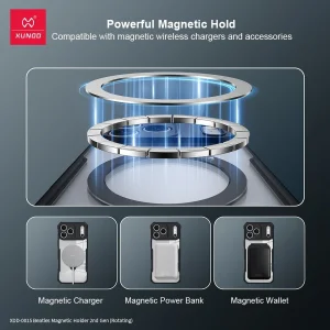 کاور اپیکوی مدل Xundd Magnetic Holder مناسب برای گوشی موبایل اپل iPhone 17 Pro