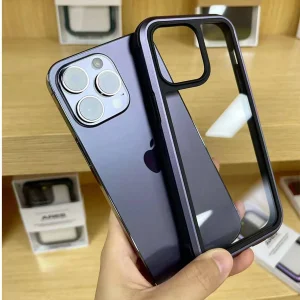 کاور کی-دوو مدل Ares deep purple مناسب برای گوشی موبایل اپل iPhone 14