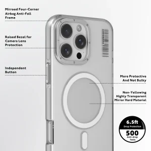 کاور یانگ کیت مدل Crystal Shield مناسب برای گوشی موبایل اپل iphone 16 pro max
