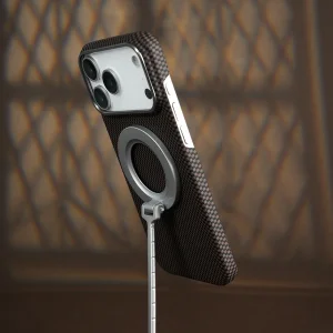 کاور اپیکوی مدل  SlimCarbon Texture Magnetic مناسب برای گوشی موبایل اپل iPhone 17 Pro Max