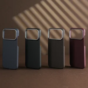 کاور اپیکوی مدل  SlimCarbon Texture Magnetic مناسب برای گوشی موبایل اپل iPhone 17 Pro Max