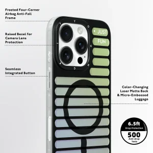 کاور یانگ کیت مدل 03-Color-Changing Luggage  مناسب برای گوشی موبایل اپل iphone 16pro