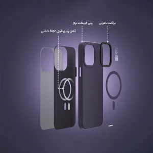 کاور یانگ کیت مدل Hermit مناسب برای گوشی موبایل اپل iPhone 15 pro max