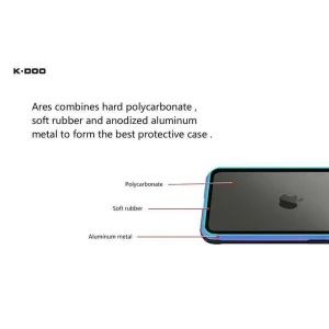 کاور کی-دوو مدل ARES مناسب برای گوشی موبایل اپل iphone 14