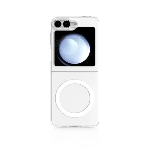 کاور یانگ کیت مدل Crystal Shield Magsafe مناسب برای گوشی موبایل سامسونگ Galaxy Z Flip 7 FE / Z Flip 6