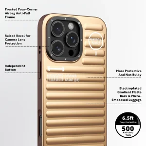کاور یانگ کیت مدل True Color Luggage-Inspired مناسب برای گوشی موبایل اپل iphone 16promax