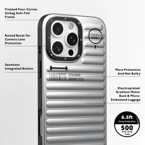 کاور یانگ کیت مدل True Color Luggage-Inspired مناسب برای گوشی موبایل اپل iphone 16promax
