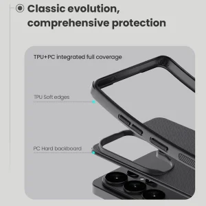 کاور اپیکوی مدل NillSkin Frosted Pro مناسب برای گوشی موبایل سامسونگ S26 Ultra