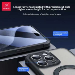 کاور اپیکوی مدل Xundd Rotating 360 Magnetic مناسب برای گوشی موبایل اپل  iPhone 16 Pro