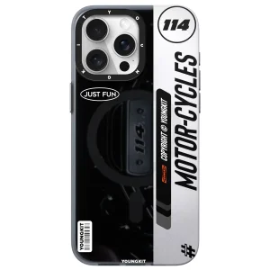 کاور یانگ کیت مدل 01_Motorcycle Legend-Roman Holiday MagSafe مناسب برای گوشی موبایل اپل iphone 15promax