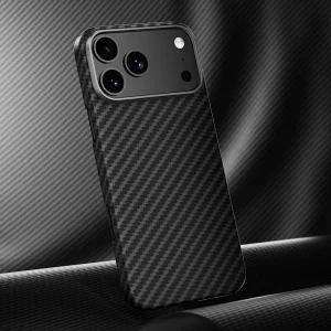کاور اپیکوی مدل  Slim Carbonic Fiber Magnetic مناسب برای گوشی موبایل اپل iPhone 17 Pro Max