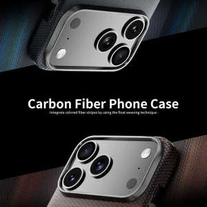کاور اپیکوی مدل  Slim Carbonic Fiber Magnetic مناسب برای گوشی موبایل اپل iPhone 17 Pro Max