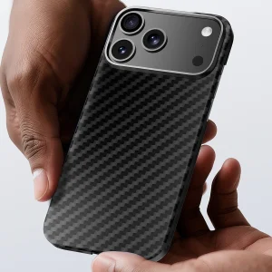 کاور اپیکوی مدل  Slim Carbonic Fiber Magnetic مناسب برای گوشی موبایل اپل iPhone 17 Pro Max
