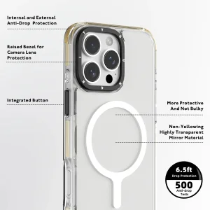 کاور یانگ کیت مدل Crystal Glossy کد Z01 مناسب برای گوشی موبایل اپل iphone 16pro