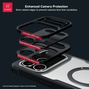 کاور اپیکوی مدل Xundd Magnetic Holder مناسب برای گوشی موبایل اپل iPhone 17 Pro Max