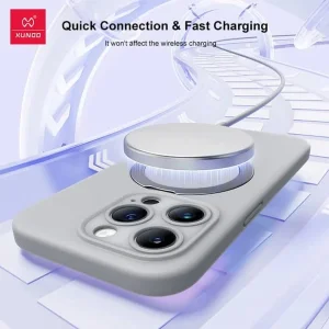 کاور اپیکوی مدل Xundd Liquid silicone Magnetic Holder مناسب برای گوشی موبایل اپل iPhone 15 Pro Max