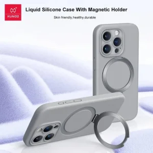 کاور اپیکوی مدل Xundd Liquid silicone Magnetic Holder مناسب برای گوشی موبایل اپل iPhone 15 Pro Max