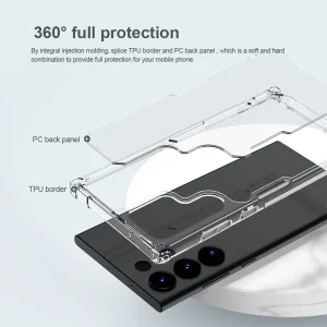 کاور اپیکوی مدل NillSkin Nature TPU Pro مناسب برای گوشی موبایل سامسونگ Galaxy S23 Ultra