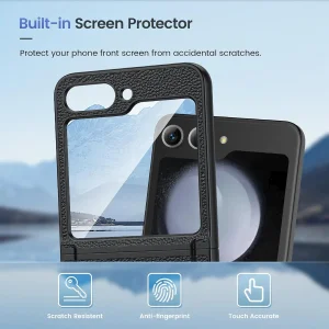 کاور اپیکوی مدل Piblue Shell مناسب برای گوشی موبایل سامسونگ Galaxy Z Flip 6