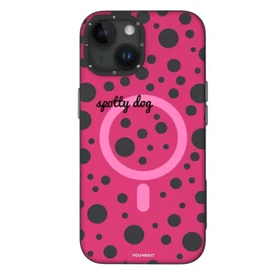 کاور یانگ کیت مدل Colorful Polka Dots مناسب برای گوشی موبایل اپل Iphone 15 Pro