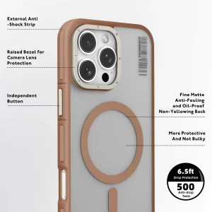 کاور یانگ کیت مدل Rock sand کد Z03 مناسب برای گوشی موبایل اپل iphone 16pro