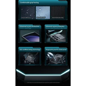 کاور اپیکوی مدل Xundd Cyber مناسب برای گوشی موبایل سامسونگ Galaxy S24 Ultra
