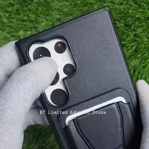 کاور اپیکوی مدل Pocket Leather Stand مناسب برای گوشی موبایل سامسونگ Galaxy S25 Ultra