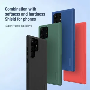 کاور اپیکوی مدل NillSkin Frosted Pro مناسب برای گوشی موبایل سامسونگ Galaxy S23 Ultra