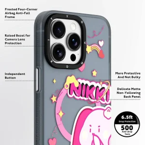 کاور یانگ کیت مدل Pink Rabbit مناسب برای گوشی موبایل اپل iphone 14promax