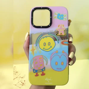 کاور یانگ کیت مدل cosmic smile مناسب برای گوشی موبایل اپل iphone 15 pro max