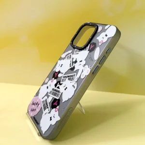 کاور یانگ کیت مدل cat&amp;dog مناسب برای گوشی موبایل اپل Apple iphone 15 promax