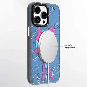 کاور یانگ کیت مدل pink bow مناسب برای گوشی موبایل اپل Apple iphone 15 promax
