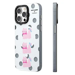کاور یانگ کیت مدل Cat&amp;Pointمناسب برای گوشی موبایل اپل iphone 14promax