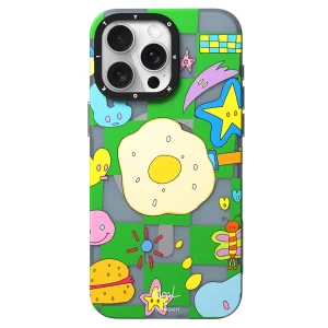 کاور یانگ کیت مدل sun fried egg مناسب برای گوشی موبایل اپل Apple iphone 15 promax