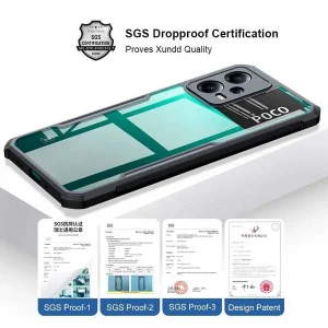 کاور اپیکوی مدل Xundd Beatle مناسب برای گوشی موبایل شیائومی Poco X5 / Redmi Note 12 5G