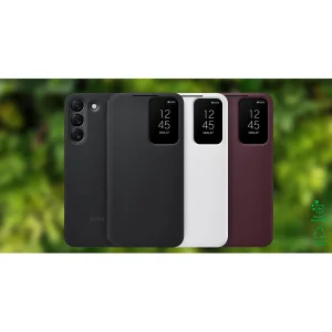 کیف کلاسوری سامسونگ مدل Clear View Cover مناسب برای گوشی موبایل سامسونگ Galaxy S22 Plus
