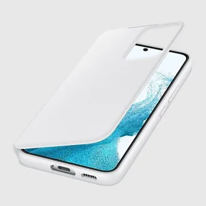 کیف کلاسوری سامسونگ مدل Clear View Cover مناسب برای گوشی موبایل سامسونگ Galaxy S22 Plus